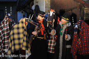 Chození s klibnou a kozlíky v Kovářově