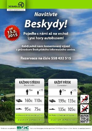 Autobusem na Lysou horu