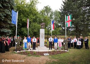 Český lev - Slavnostní odhalení