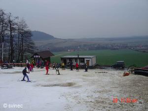 Lyžařský areál na Svinci u Nového Jičína