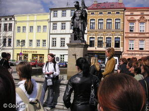 Zájezd Trenčín, průvodcují studenti