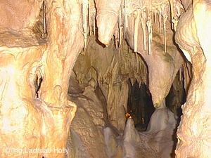 Javoříčské jeskyně Slavětín u Litovle