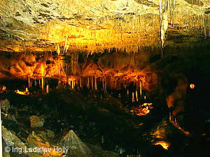 Javoříčské jeskyně Slavětín u Litovle