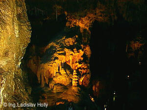Javoříčské jeskyně Slavětín u Litovle