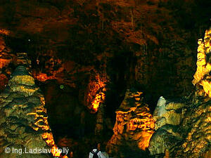 Javoříčské jeskyně Slavětín u Litovle