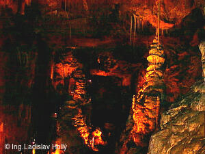 Javoříčské jeskyně Slavětín u Litovle