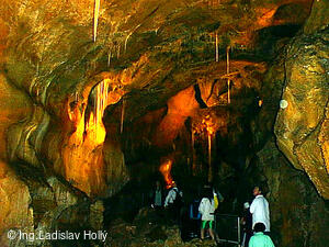 Javoříčské jeskyně Slavětín u Litovle