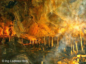 Javoříčské jeskyně Slavětín u Litovle