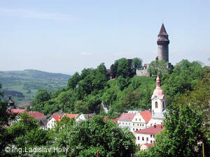 Štramberk, Hrad věž Trůba