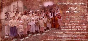 Klíček, dětský folklorní soubor