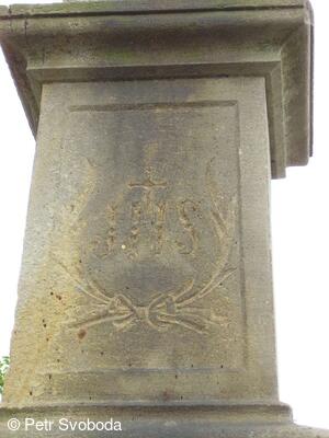 Kamenný kříž na horním konci v Kunčicích