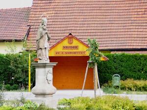 Socha sv. Jana Nepomuckého v Nejdku