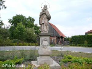 Socha sv. Jana Nepomuckého v Nejdku
