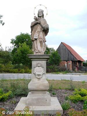 Socha sv. Jana Nepomuckého v Nejdku