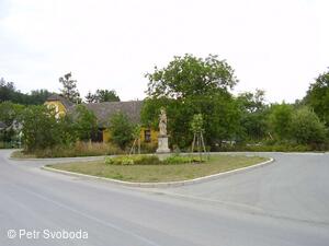 Socha sv. Jana Nepomuckého v Nejdku