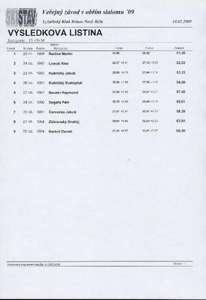 Lyžařský areál na Svinci u Nového Jičína