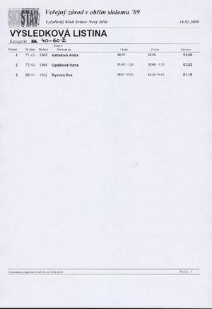 Lyžařský areál na Svinci u Nového Jičína