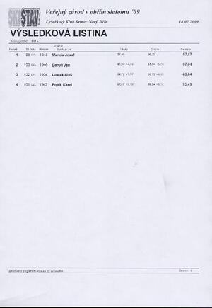 Lyžařský areál na Svinci u Nového Jičína