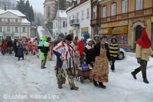 Masopust v Krásné Lípě