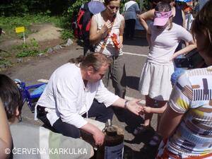 Sousedské slavnosti 2009 - ražba mincí