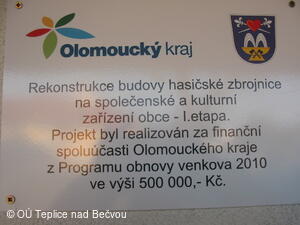 Rekonstrukce hasičské zbrojnice