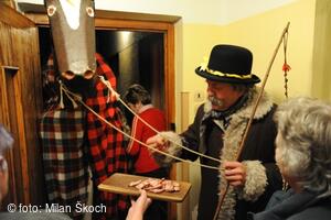 Chození s klibnou a kozlíky v Kovářově