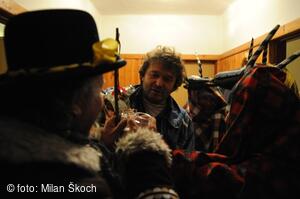 Chození s klibnou a kozlíky v Kovářově