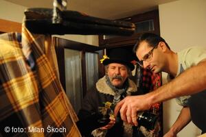 Chození s klibnou a kozlíky v Kovářově