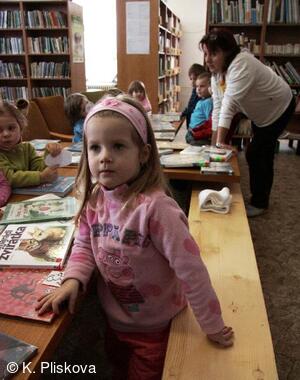 Oddělení nejmenších dětí z mateřské školy