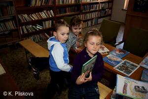Knihovna čeká na malé návštěvníky...