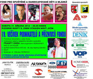 19. večírek podnikatelů a příznivců fondu