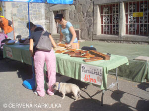 Tlačenice perníku v Království perníku 28. 9. 2011