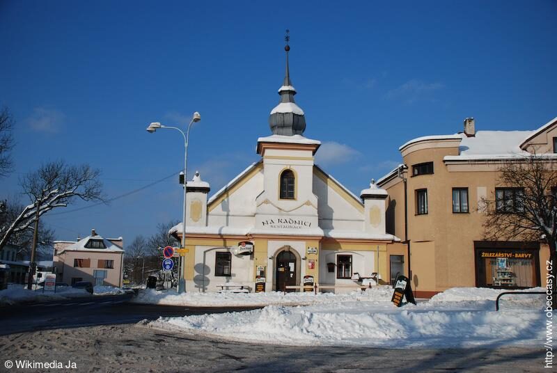 Radnice na náměstí v Trhové Kamenici