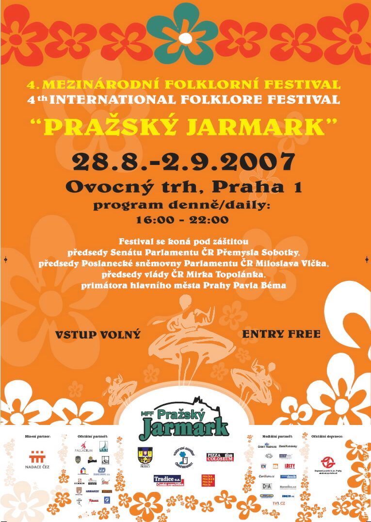 Mezinárodní folklorní festival Pražský jarmark